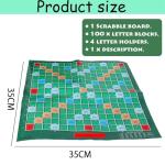 Travel Scrabble: Fun Word Game for 2-4 Players