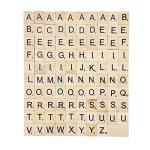 100 Wooden Scrabble Tiles A-Z for Crafts