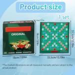 Travel Scrabble and Boggle Word Game Set
