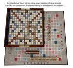 Scrabble Deluxe Travel Edition - Word Game for All