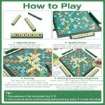 SGZIOO Sealed Family Board Game with 100 Letter Blocks