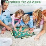 SGZIOO Sealed Family Board Game with 100 Letter Blocks