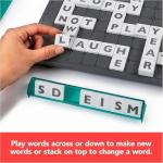 Upwords: Fun Family Word Game with Stackable Tiles