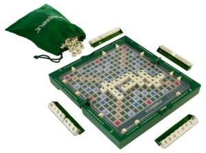 Travel Scrabble Compact Edition for 2-4 Players
