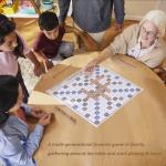 Classic Wooden Crossword Board Game for Family Fun