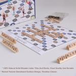 Classic Wooden Crossword Board Game for Family Fun