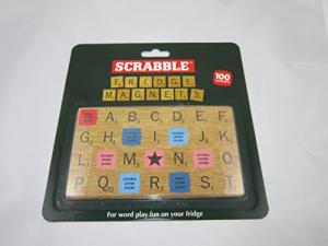 Scrabble Magnetic Tiles - 100 Fridge Magnets