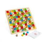 Bigjigs Toys Classic Snakes and Ladders Game