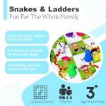 Snakes & Ladders Classic Board Game for Everyone