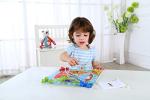 Wooden 2-in-1 Snakes & Ladders Home Race Game