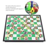 ZUNIPLEX Magnetic Snakes & Ladders Board Game