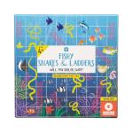 Fish Themed Snakes and Ladders Game for Kids