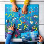 Fish Themed Snakes and Ladders Game for Kids