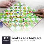 Classic Snakes & Ladders Game for All Ages