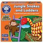 Jungle Snakes and Ladders Mini Game for Kids