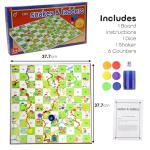 Classic Snakes & Ladders Game for All Ages
