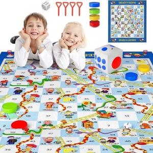 Snakes and Ladders - Large Foldable Board Game