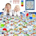 Snakes and Ladders - Large Foldable Board Game
