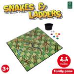 Snakes & Ladders Classic Family Board Game Set
