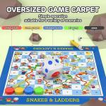 Snakes and Ladders - Large Foldable Board Game
