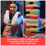 Chug O War Tumbling Tower Party Game