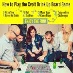 Xvolt Adult Drinking Board Game for Fun Nights