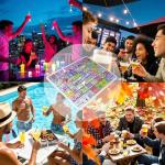 Fun Drinking Game Mat for Adults and Parties