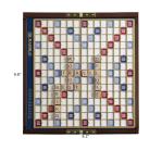 Scrabble Deluxe Travel Edition with Wood Tiles