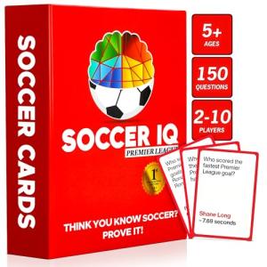 Soccer IQ Trivia Card Game - EPL Edition