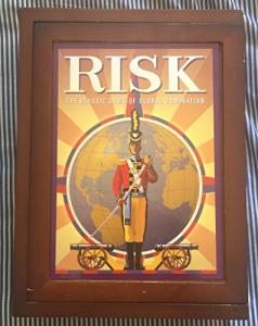 Hasbro Risk Vintage Wooden Book Edition