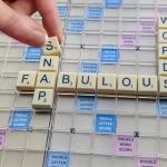 Travel Scrabble: Compact Word Game for 2-4 Players