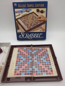 Scrabble Deluxe Travel Edition - Word Game for All