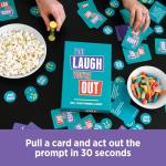 You Laugh You're Out! Fun Charades Card Game