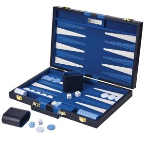 Top Backgammon Set - Classic 15" Game Case