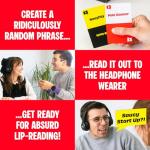 Sorry What? Uncensored Lip Reading Party Game