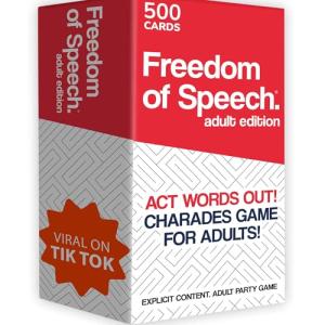 QUOKKA Freedom of Speech Card Game - Adult Edition