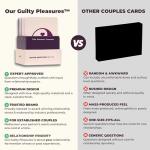 Guilty Pleasures Couples Card Game for Date Night