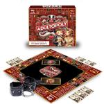 Naughty Adultopoly Board Game with Handcuffs
