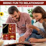 Naughty Adultopoly Board Game with Handcuffs