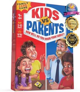 Kids VS Parents: Hilarious Family Card Game