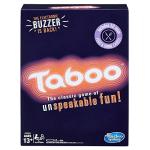 Hasbro Taboo Party Board Game with Buzzer