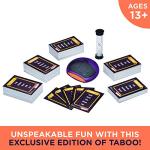 Hasbro Taboo Party Board Game with Buzzer