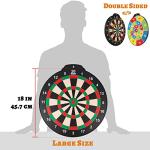 Magnetic Dart Board Set for Kids - 18 Inch
