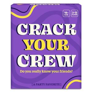Crack Your Crew Party Card Game for Adults