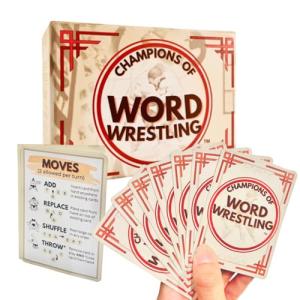 Word Wrestling Card Game for Family Fun
