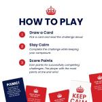 Keep Calm - Fun Party Game for Ages 17+