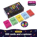 Date Night Game by Relatable - 300 Cards & Spinner