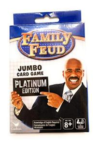Family Feud Jumbo Card Game - Platinum Edition