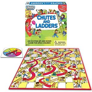 Chutes and Ladders Game with Vintage 1970s Art