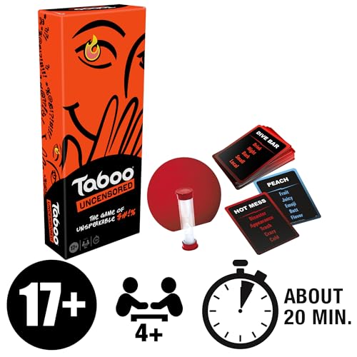 Taboo Uncensored: Hilarious Party Game for Adults